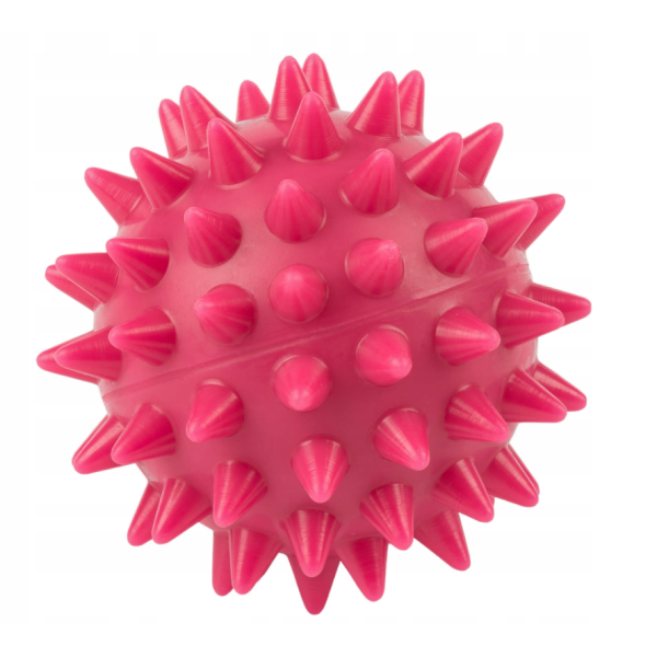 SPIKY-5 piłka rehabilitacyjna z kolcami, różowa, 5 cm